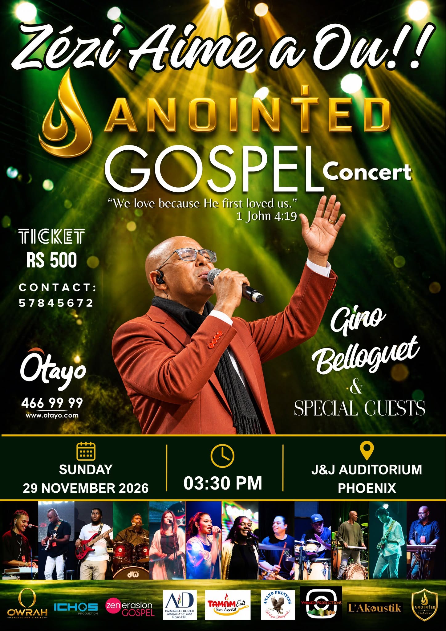 Zézi Aime a Ou!! - Anointed Gospel Concert